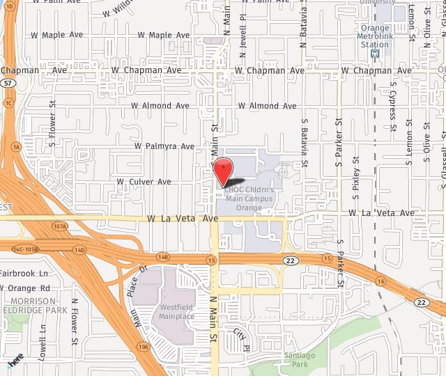 Location Map: 1310 W Stewart Dr Orange, CA 92868